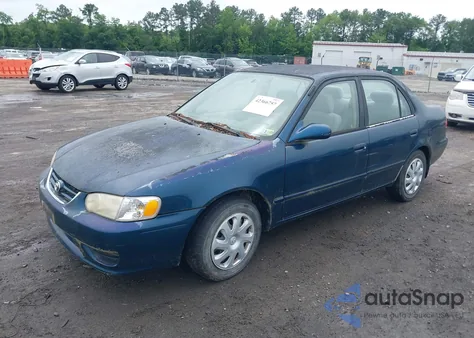 2001 Toyota Corolla Le from USA, damaged, VIN 2T1BR12E01C438120